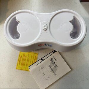 Viatek Duo Treat Dual Ice Cream Maker Kids Kitchen Fun Craft -No Pre-freeze LN